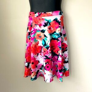 Silhouette Women’s Floral A-Line Skirt
